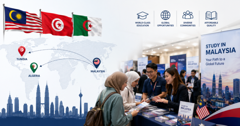 Study in Malaysia education fair Tunisia Algeria North Africa 2026